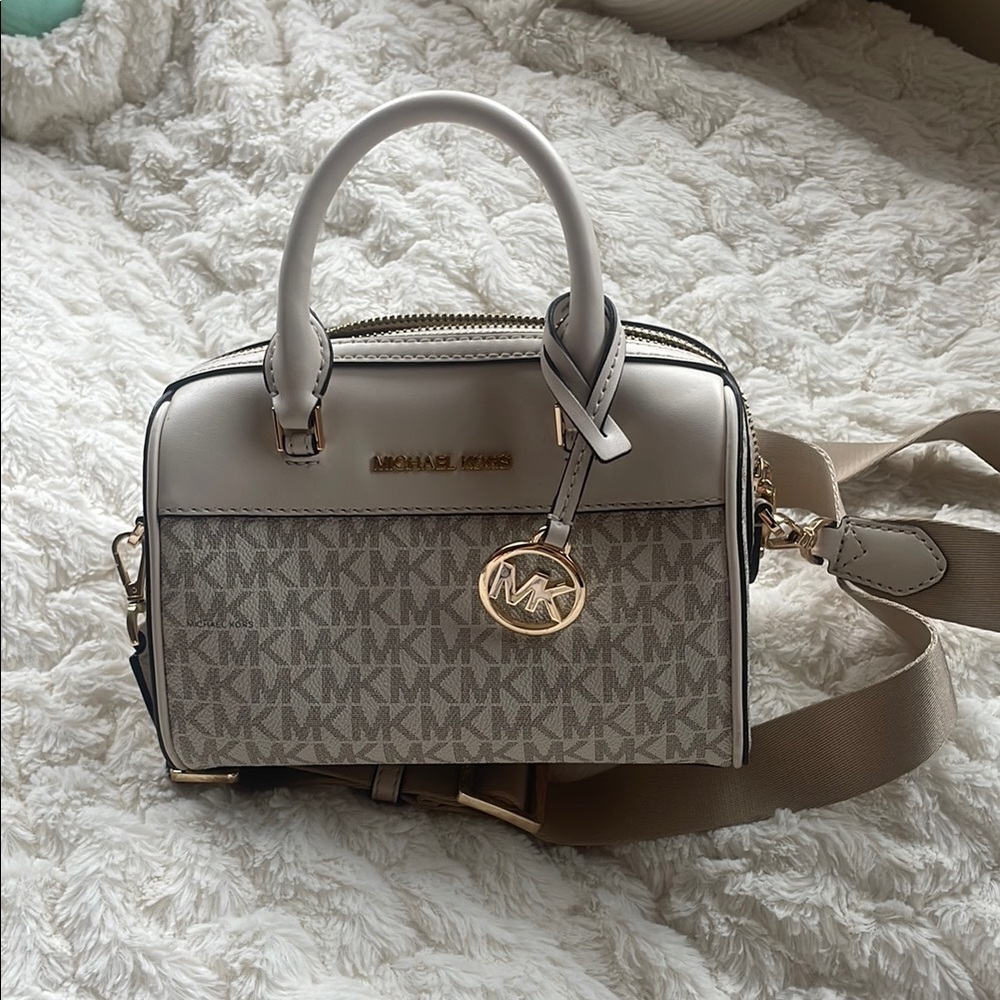 Michael Kors Signature Travel XS Duffle Crossbody